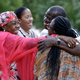 Photo: AP (Pictured: ‘Bring Back Our Girls’ campaigners celebrate release of girls and young women from Boko Haram.)